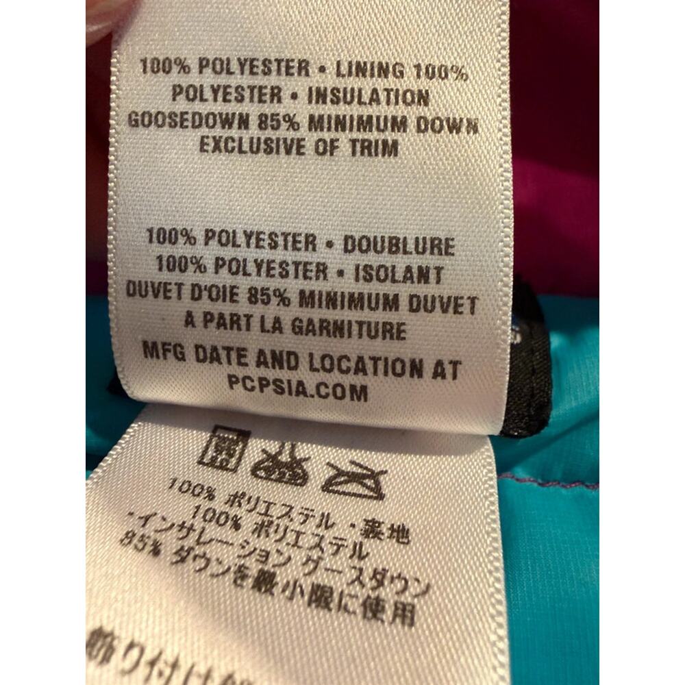 Patagonia Down Sweater Puffer Jacket Womens M Pink Goose Down Packable Coat - Picture 6 of 8